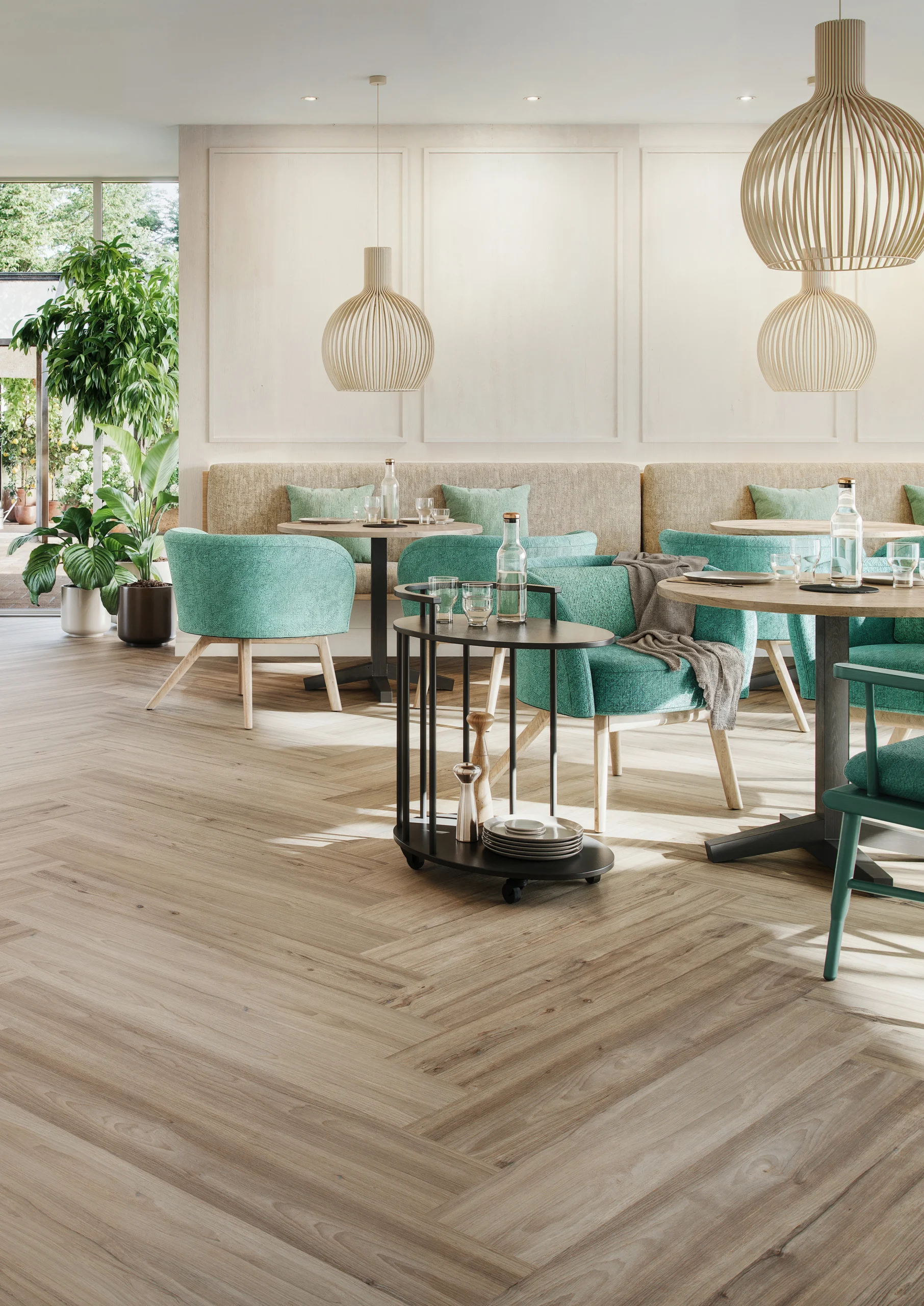 PURLINE Wood L Plank Newport Oak Natural