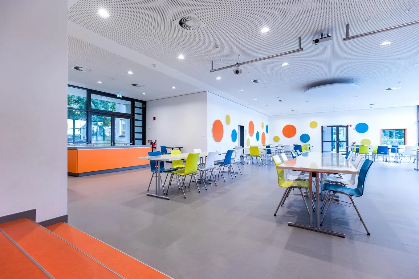 PURLINE flooring at Wichern school in Germany