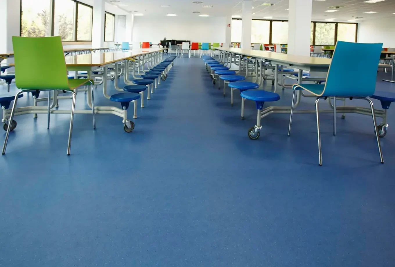 PURLINE Flooring at KIBS International School
